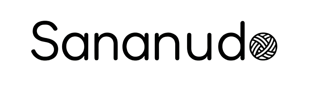 Sananudo logo in landscape size